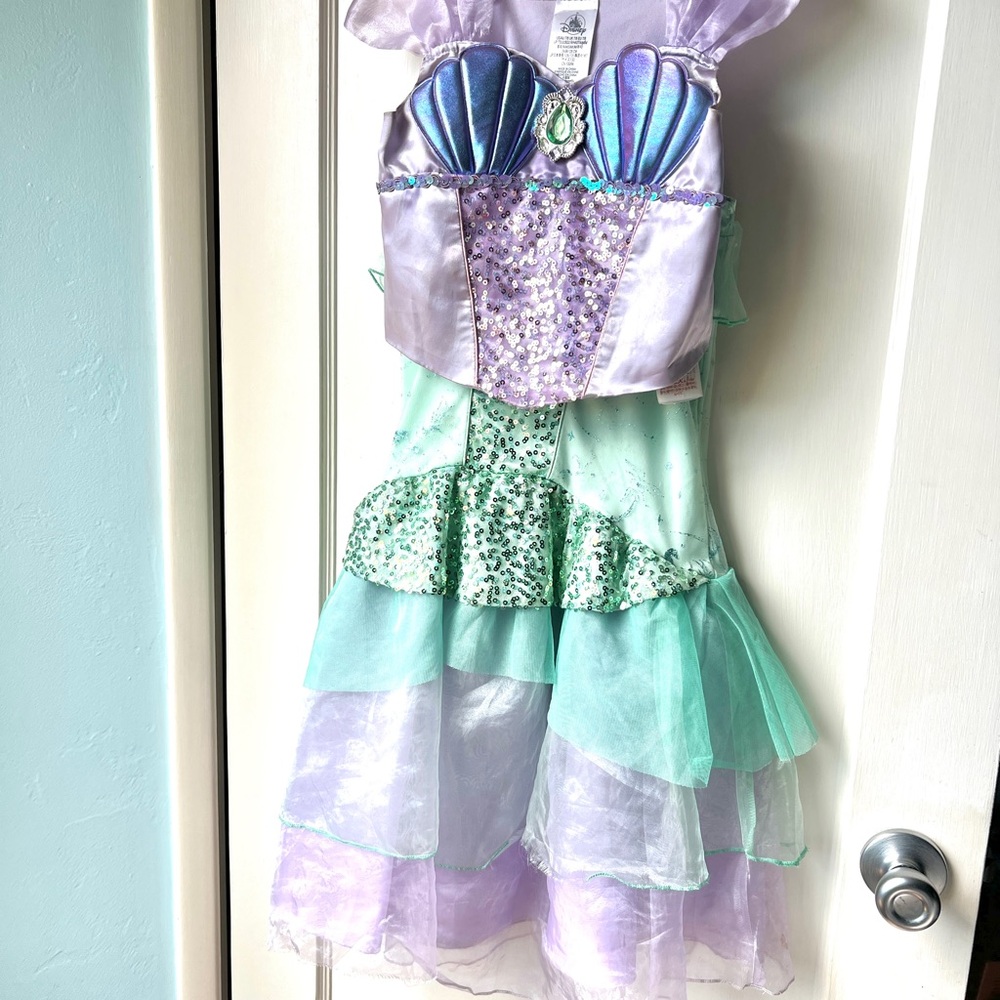 2-pc Disney Store Ariel Costume sz 7/8
